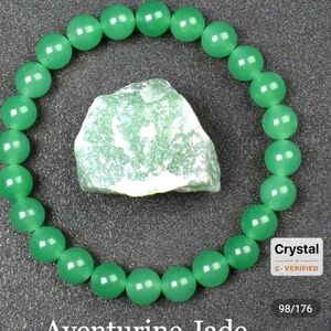 1Piece 6/8mm Real Nature Stone Beads Bracelets For Women  Bracelet High Quality